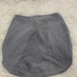 NWOT REVAMPED PREMIUM‎ COLLECTION Women's Grey Mini Skirt Stretch Size M